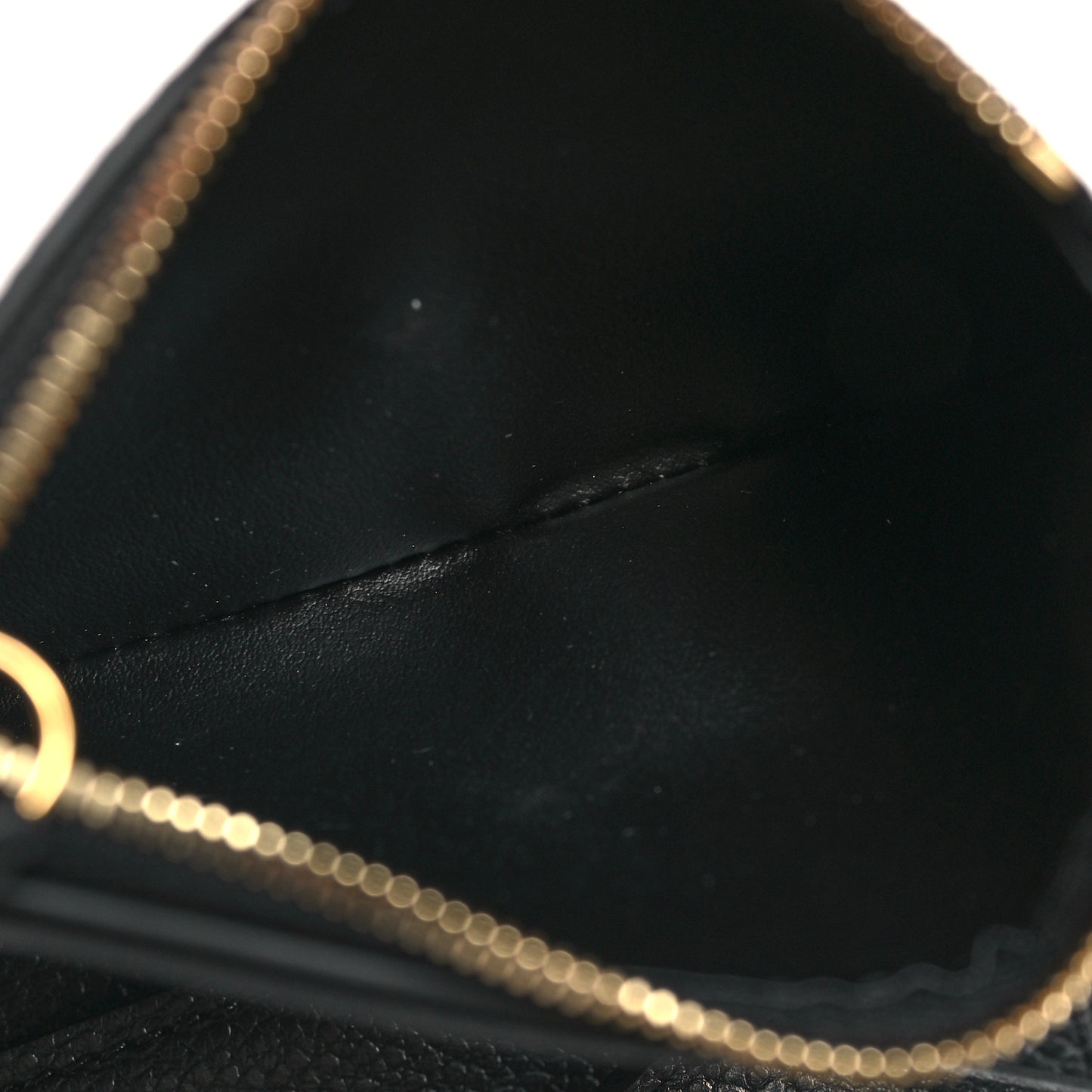 LOUIS VUITTON Empreinte Monogram Giant Victorine Wallet Black Beige