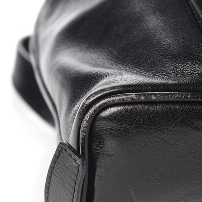Gucci Calfskin Bamboo Backpack Black 11 of 14