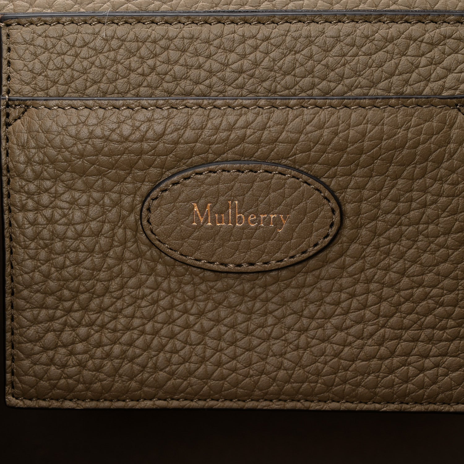 Mulberry Heavy Grain Mini Soft Bayswater Linen Green 6 of 10