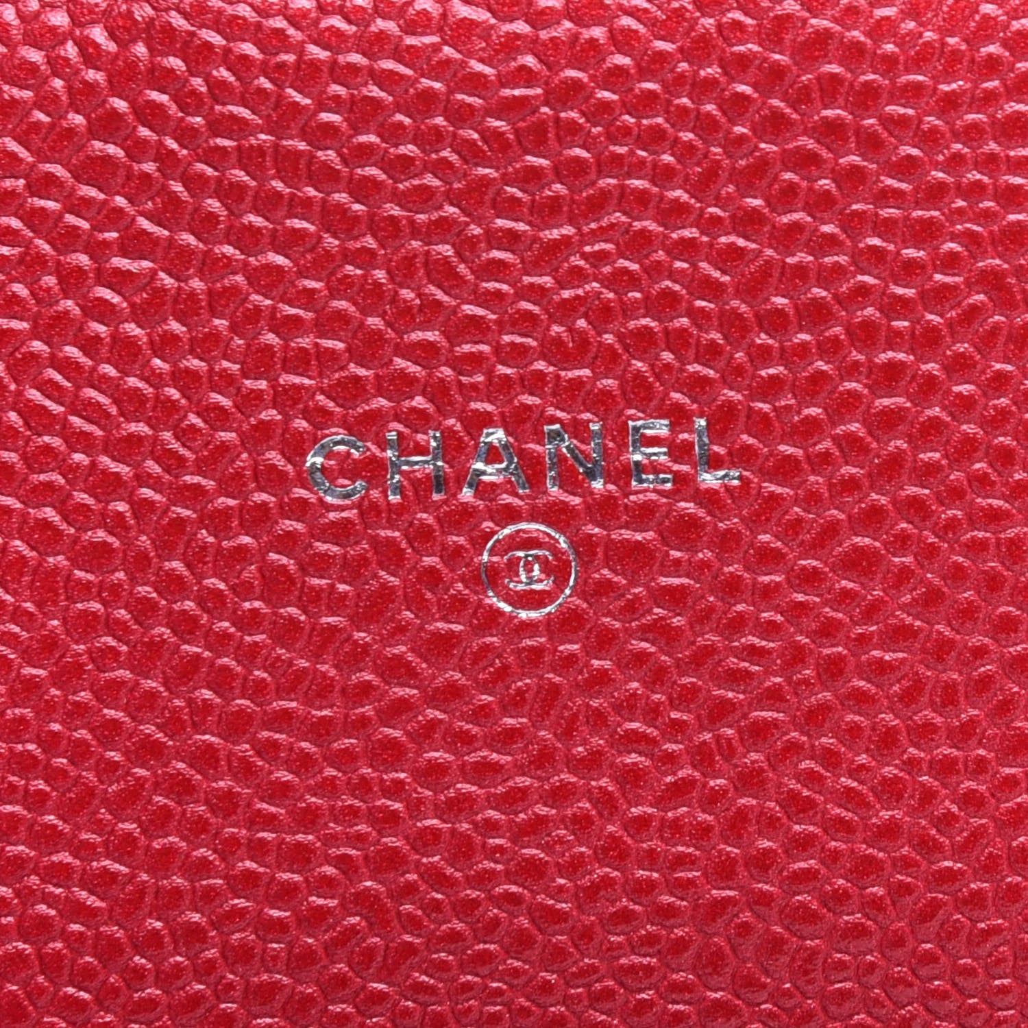 Chanel Caviar Quilted Travel Wallet Red 6 of 8