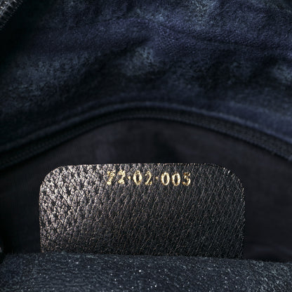 Gucci GG Plus Monogram Canvas Web Shoulder Bag Blue 6 of 14