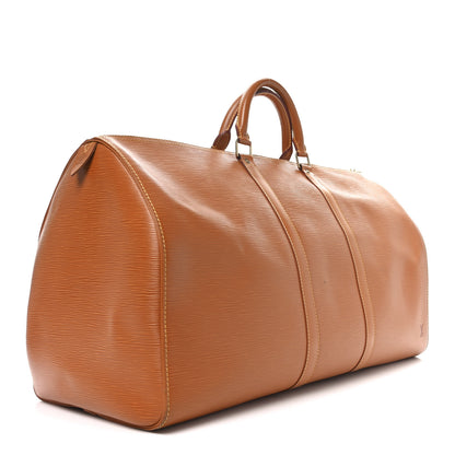 Louis Vuitton Epi Keepall 55 Cipango 2 of 8