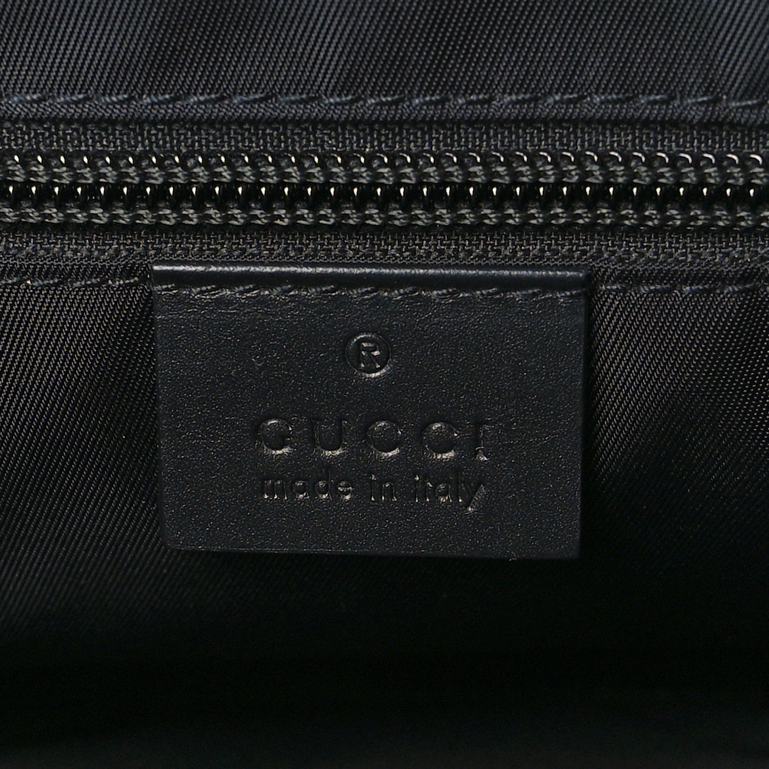 Gucci GG Supreme Monogram Web Messenger Bag Black 5 of 9