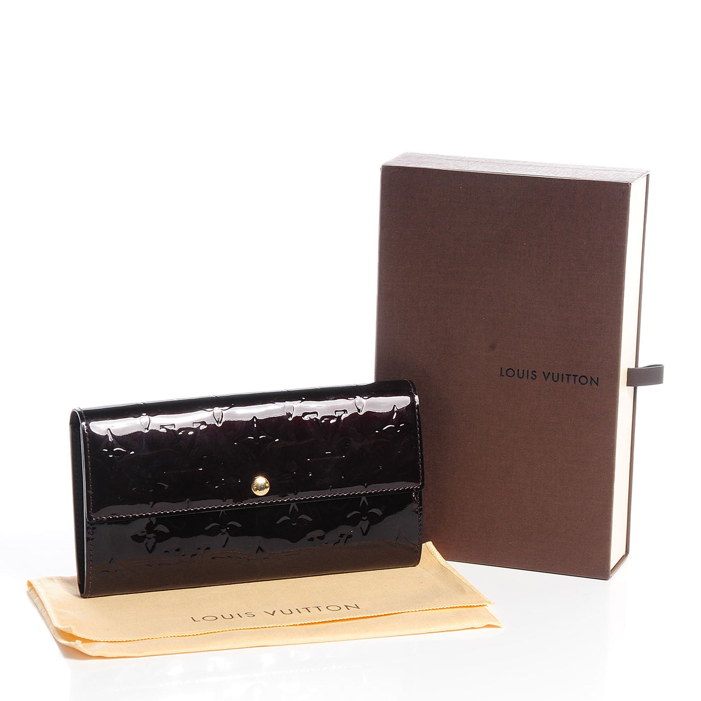 Vernis Sarah Wallet Amarante