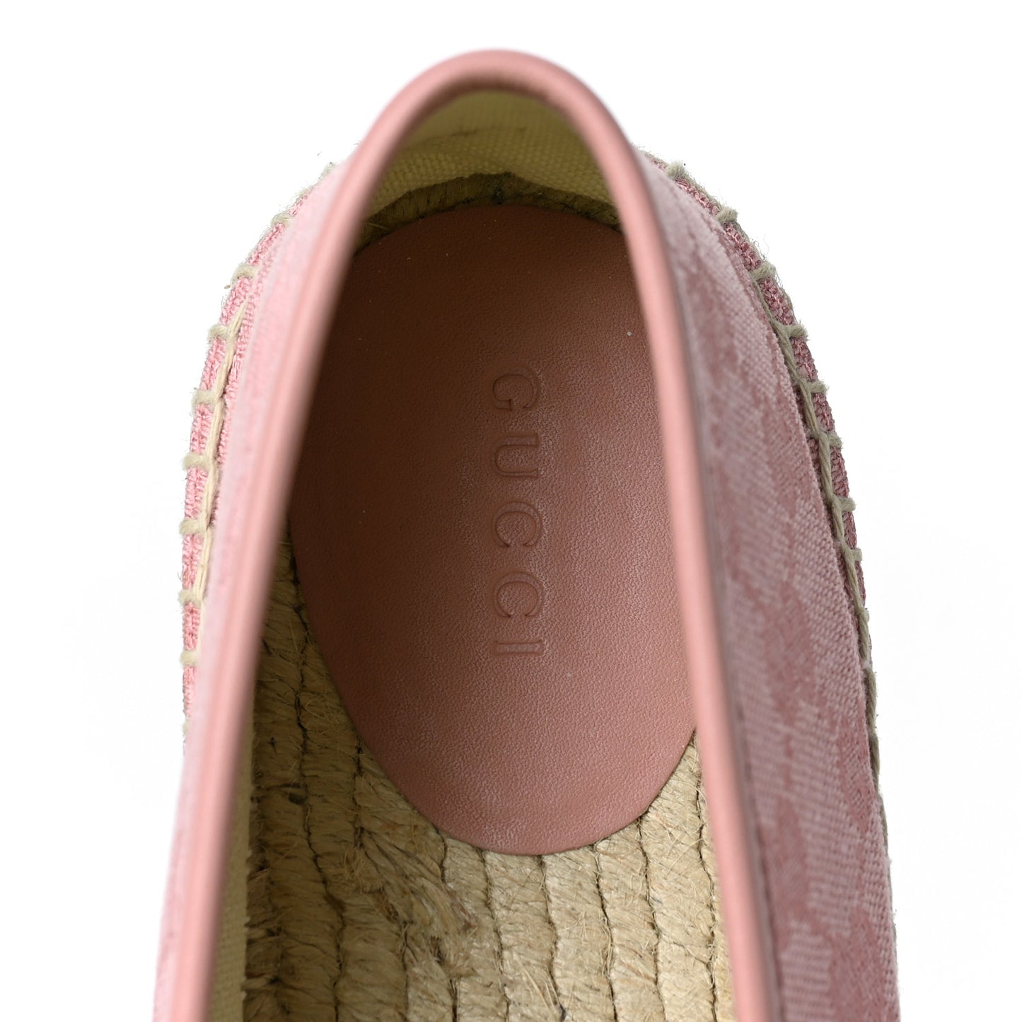Monogram Espadrilles 40.5 Soft Pink