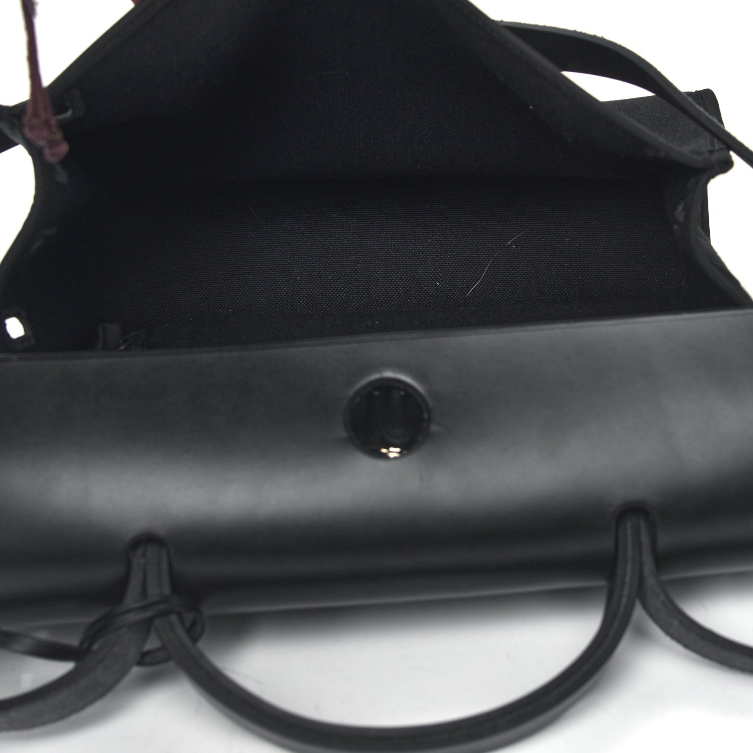 Hermes Toile Vache Hunter Herbag Zip PM 31 Black 4 of 4