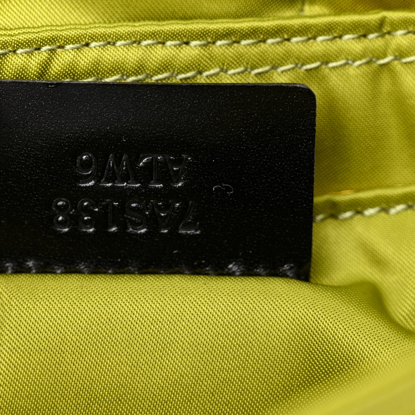 X PORTER Nylon Cuoio Roma Mini Phone Baguette Belt Bag Wasabi