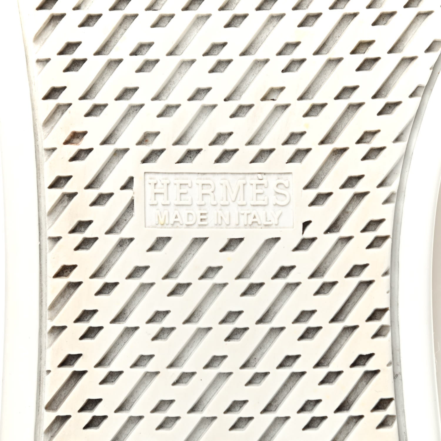Hermes Calfskin Polo Sneakers 39 White 7 of 10
