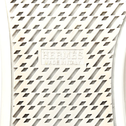 Hermes Calfskin Polo Sneakers 39 White 7 of 10