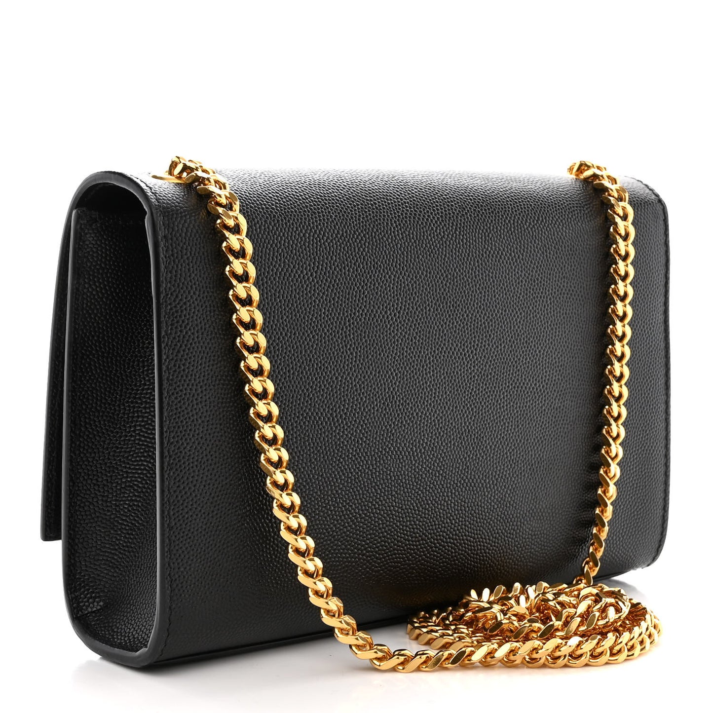 Grain De Poudre Small Monogram Kate Satchel Black