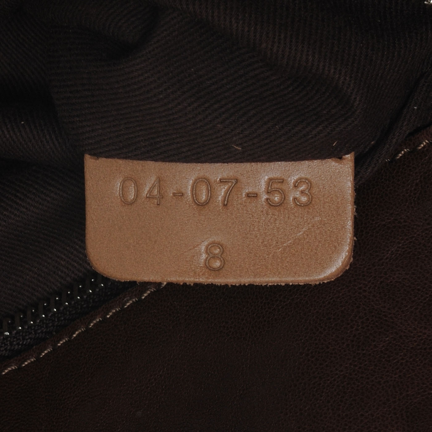 Chloe Leather Elvire Tote Moka 7 of 7