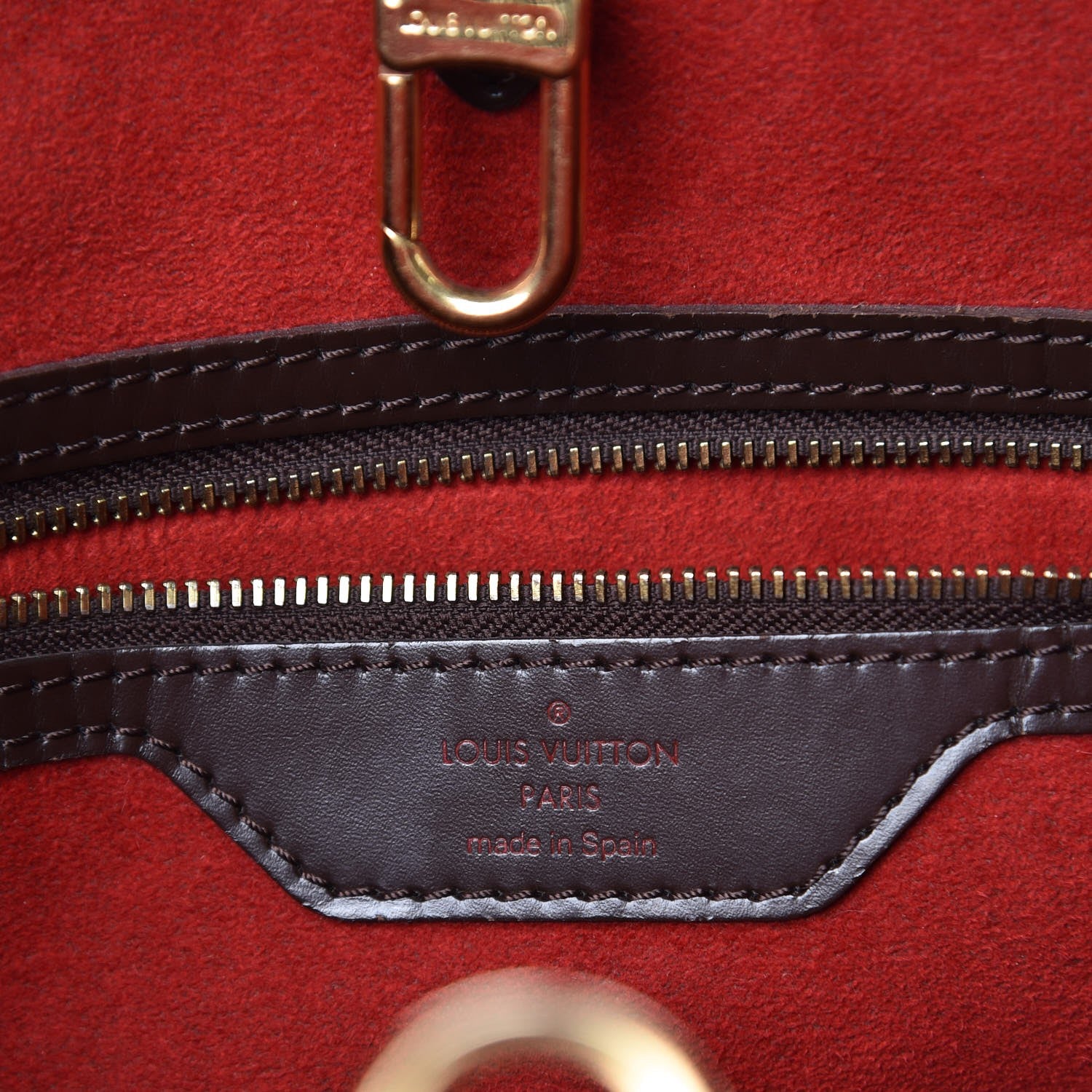 Louis Vuitton Damier Ebene Hampstead MM 6 of 8