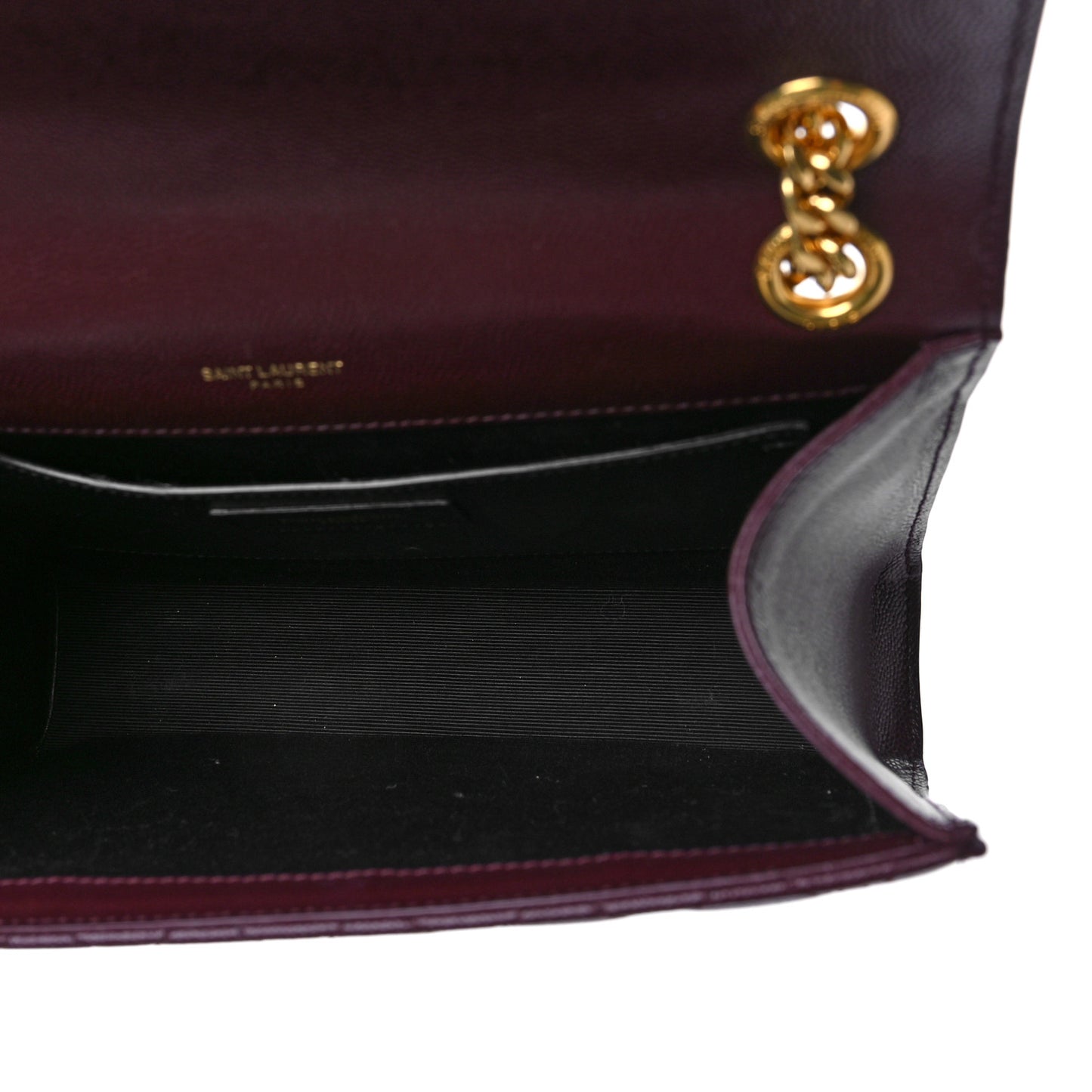 Grain De Poudre Textured Mixed Matelasse Medium Triquilt Monogram Satchel Rouge Legion