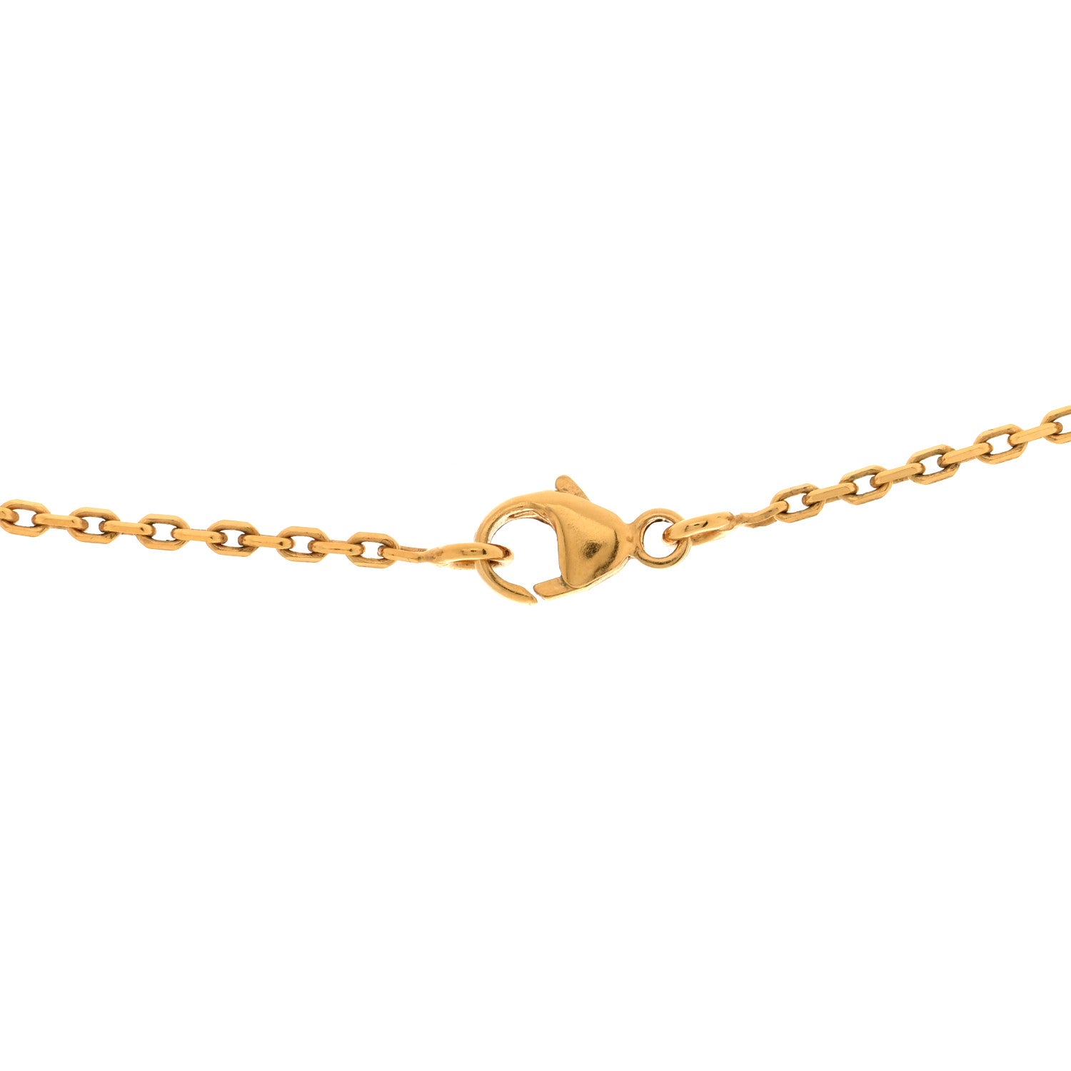 Hermes Swift O'Maillon Pendant Necklace Gold 5 of 6