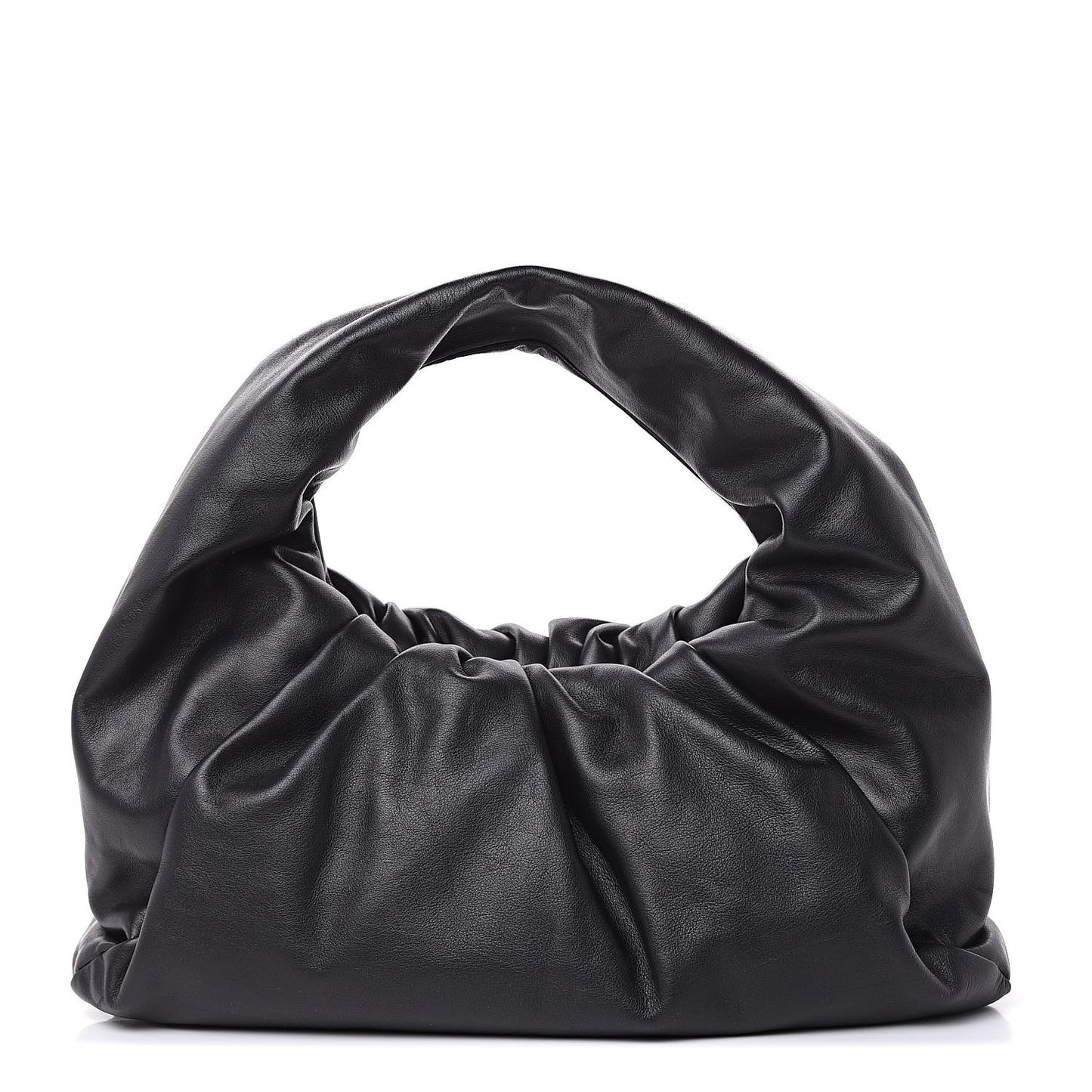 Smooth Butter Calfskin Small The Shoulder Pouch Black