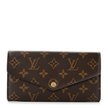 Louis Vuitton Monogram Sarah Wallet NM 1 of 10