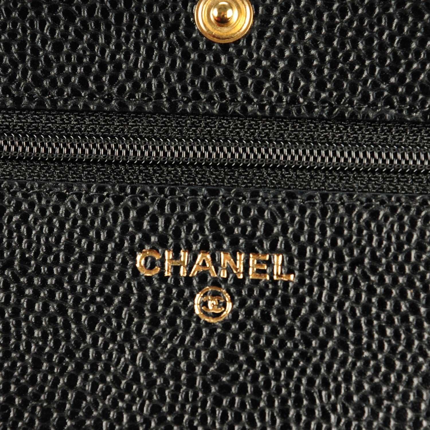 Chanel Caviar Quilted Wallet On Chain WOC Black 6 of 8