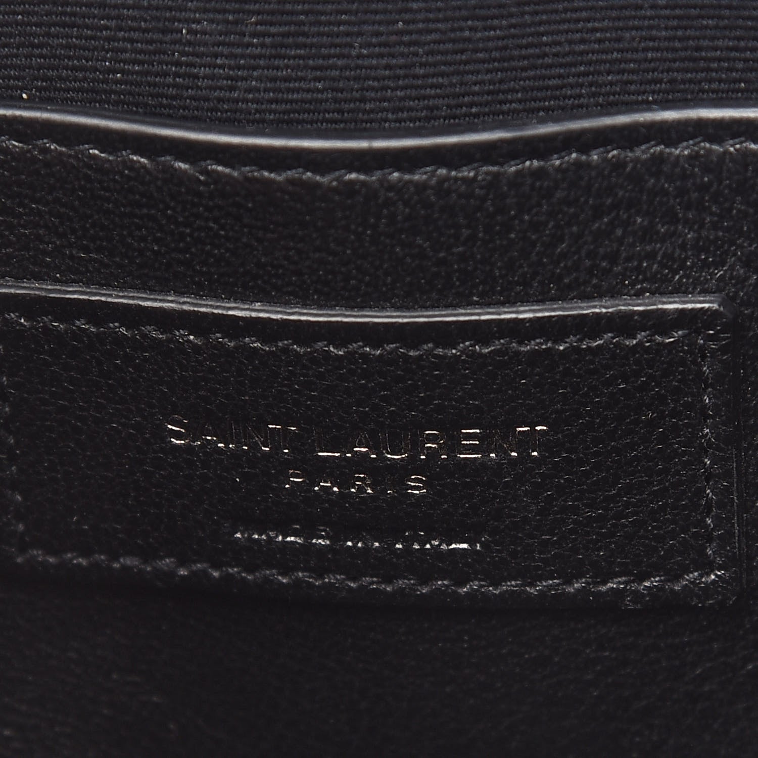 Saint Laurent Patent Crocodile Embossed Sac Coeur Heart Shaped Clutch Black 6 of 9