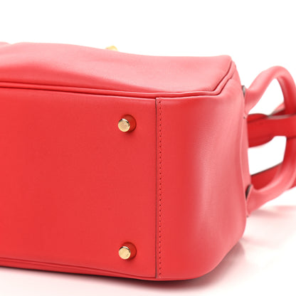 Hermes Swift Mini Lindy 20 Rouge De Coeur 9 of 9