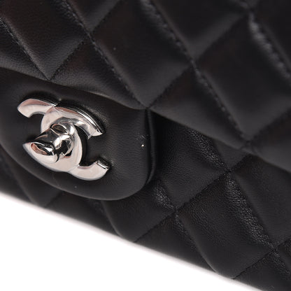 Chanel Lambskin Quilted Mini Rectangular Flap Black 8 of 13