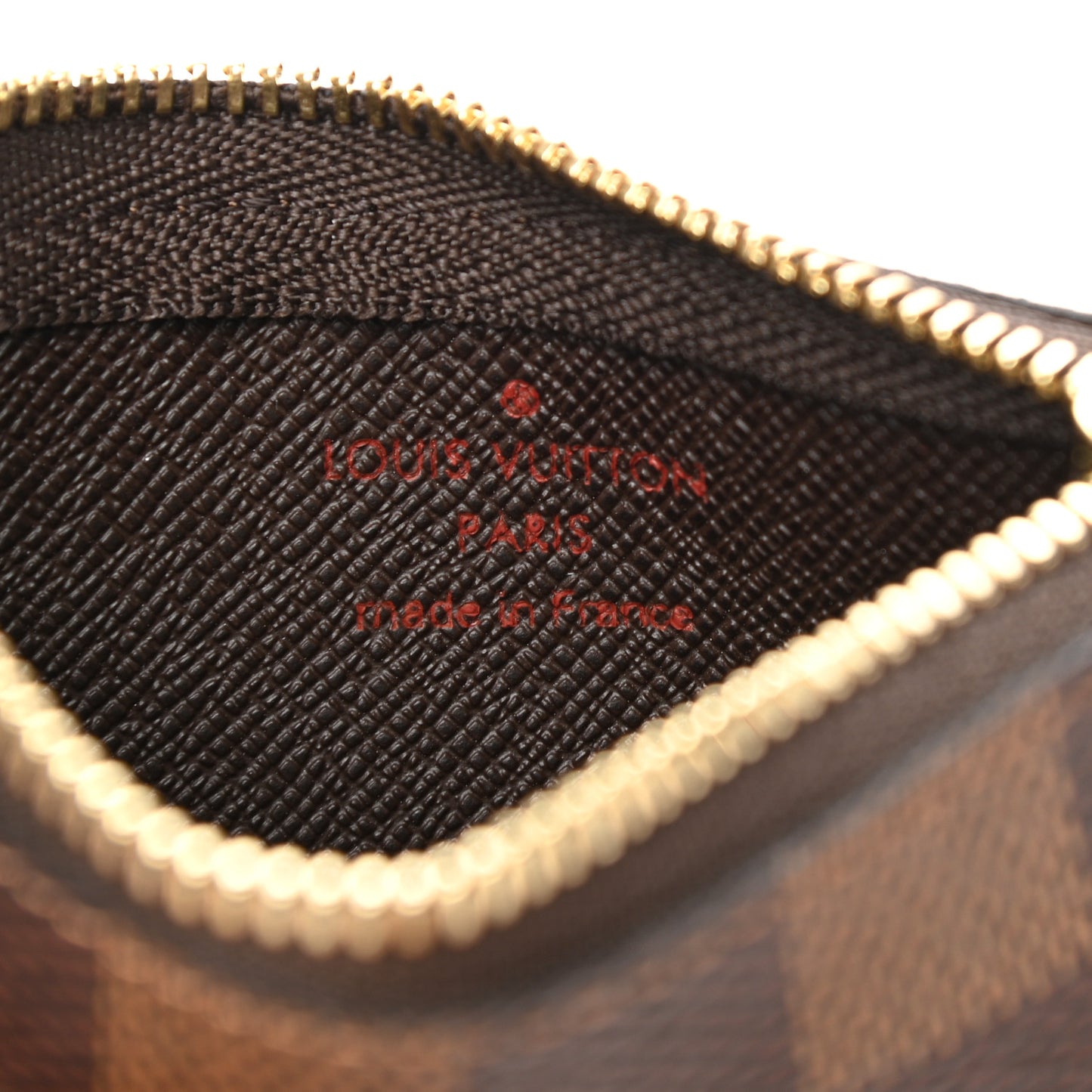 Damier Ebene Key Pouch