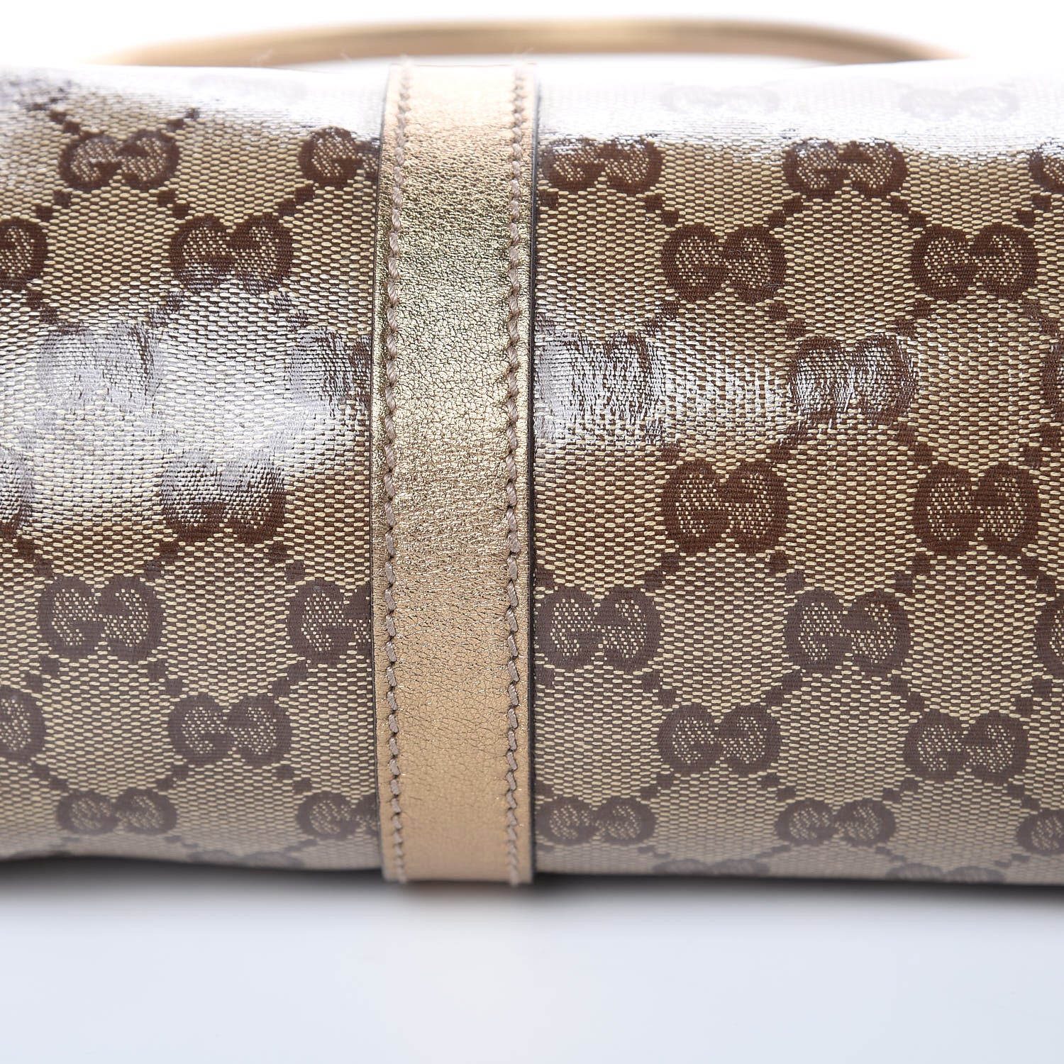 Gucci Crystal Monogram Medium Joy Shoulder Bag Bronze 11 of 15