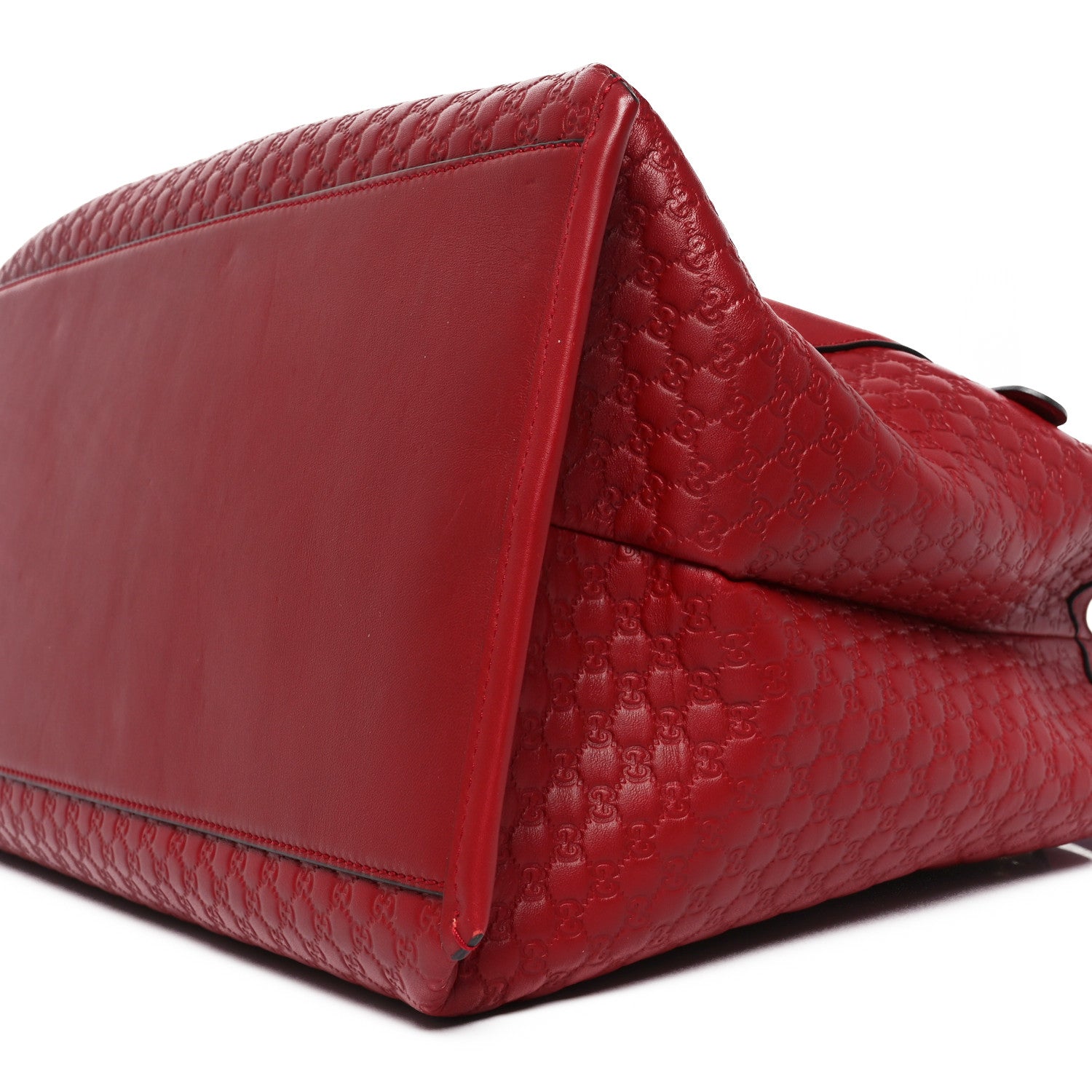 Gucci Soft Microguccissima Large Tote Red 10 of 10