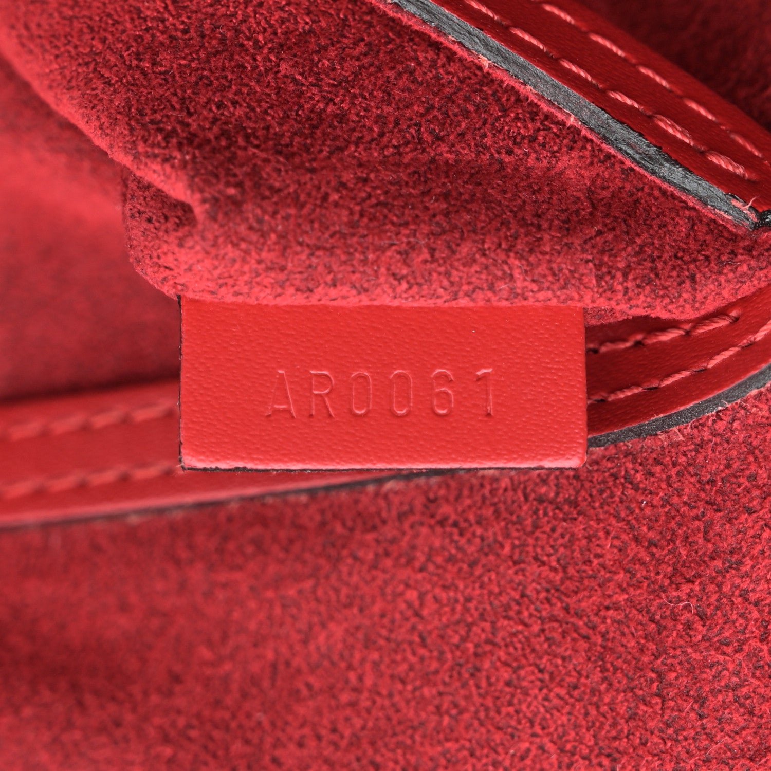 Louis Vuitton Epi Alma PM Castillan Red 7 of 16