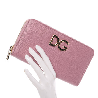 Dolce & Gabbana Dauphine Zip Around Wallet Pink 2 of 10
