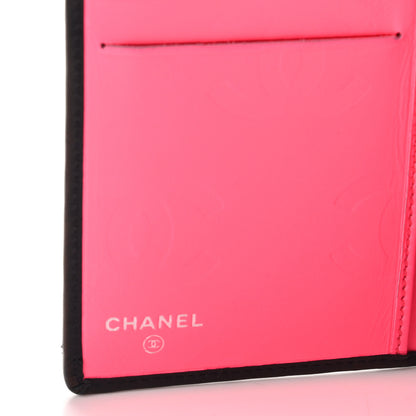 Chanel Calfskin Quilted Cambon Yen Wallet Black 6 of 9