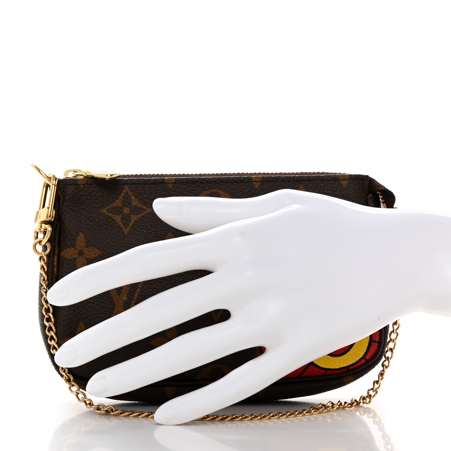 Louis Vuitton Monogram Mini Pochette Accessories 2 of 7