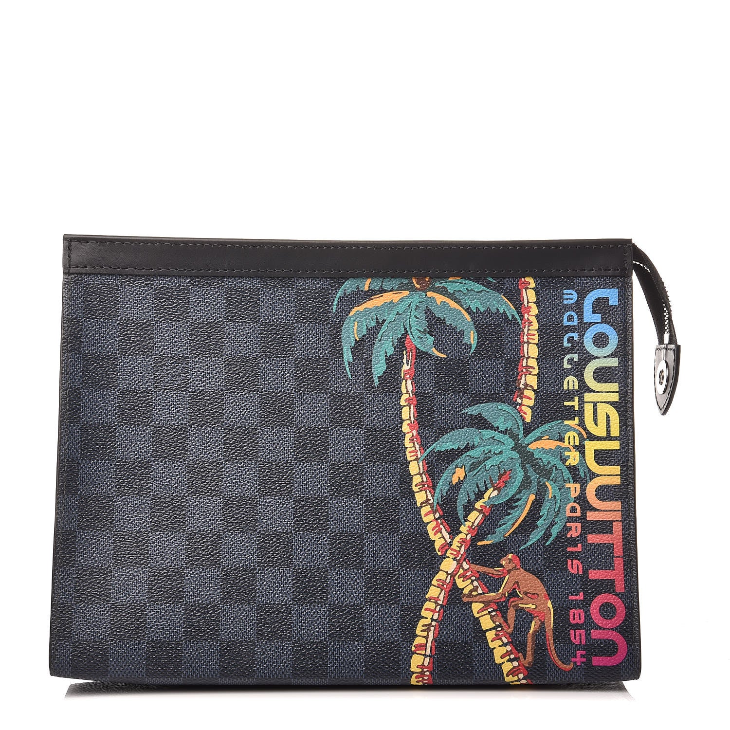 Louis Vuitton Damier Cobalt Jungle Pochette Voyage MM 1 of 10