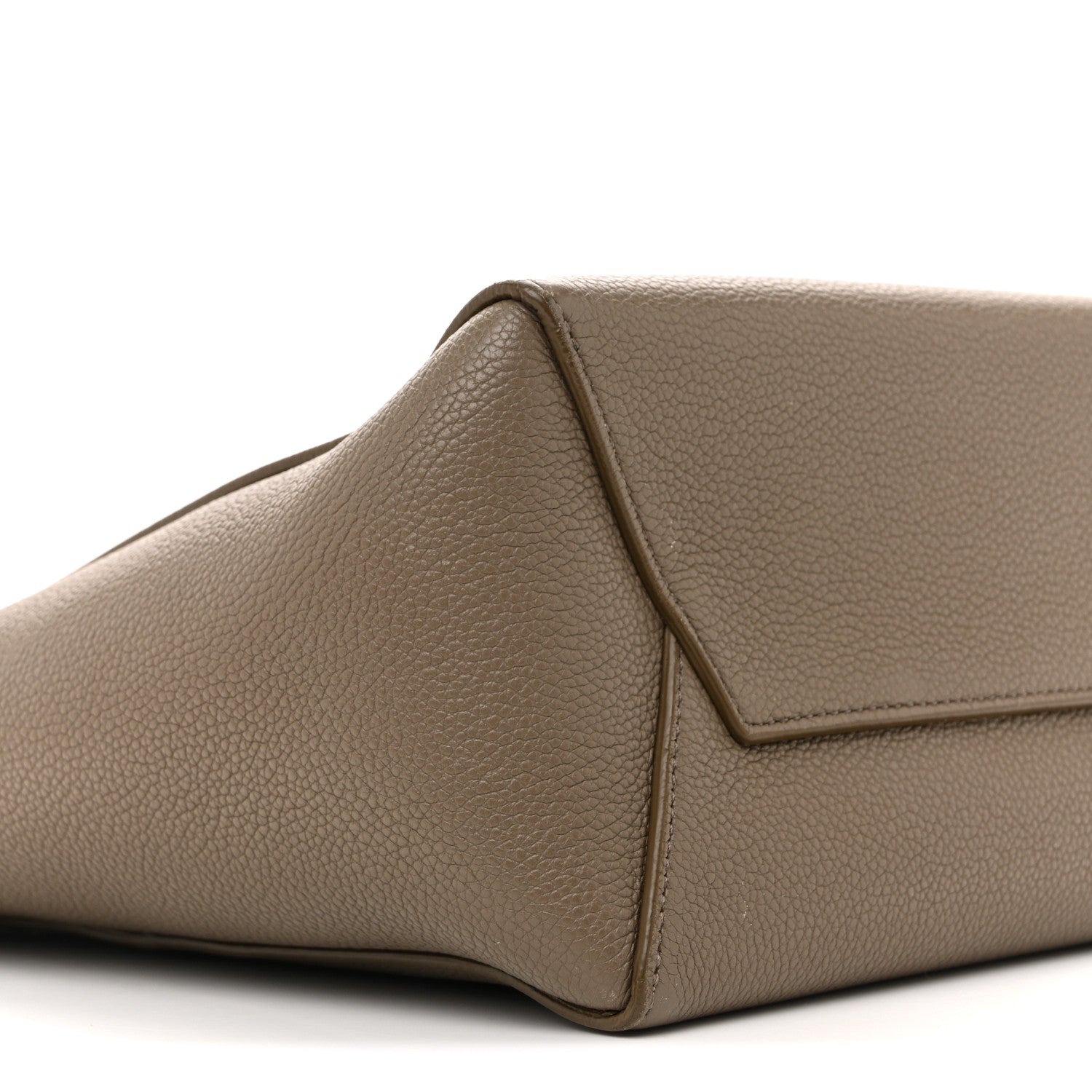 Celine Soft Grained Calfskin Small Sangle Bucket Bag Taupe 9 of 13
