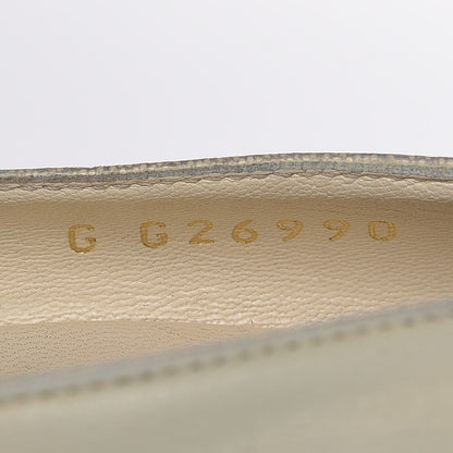 Chanel Lambskin Cap Toe Espadrille Wedge Pumps 40 Beige Black 17 of 20