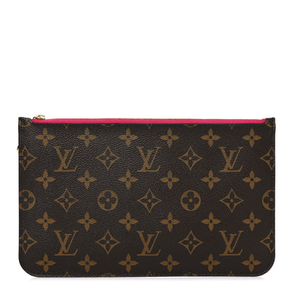 Louis Vuitton Monogram Neverfull MM GM Pochette Pivoine 1 of 7