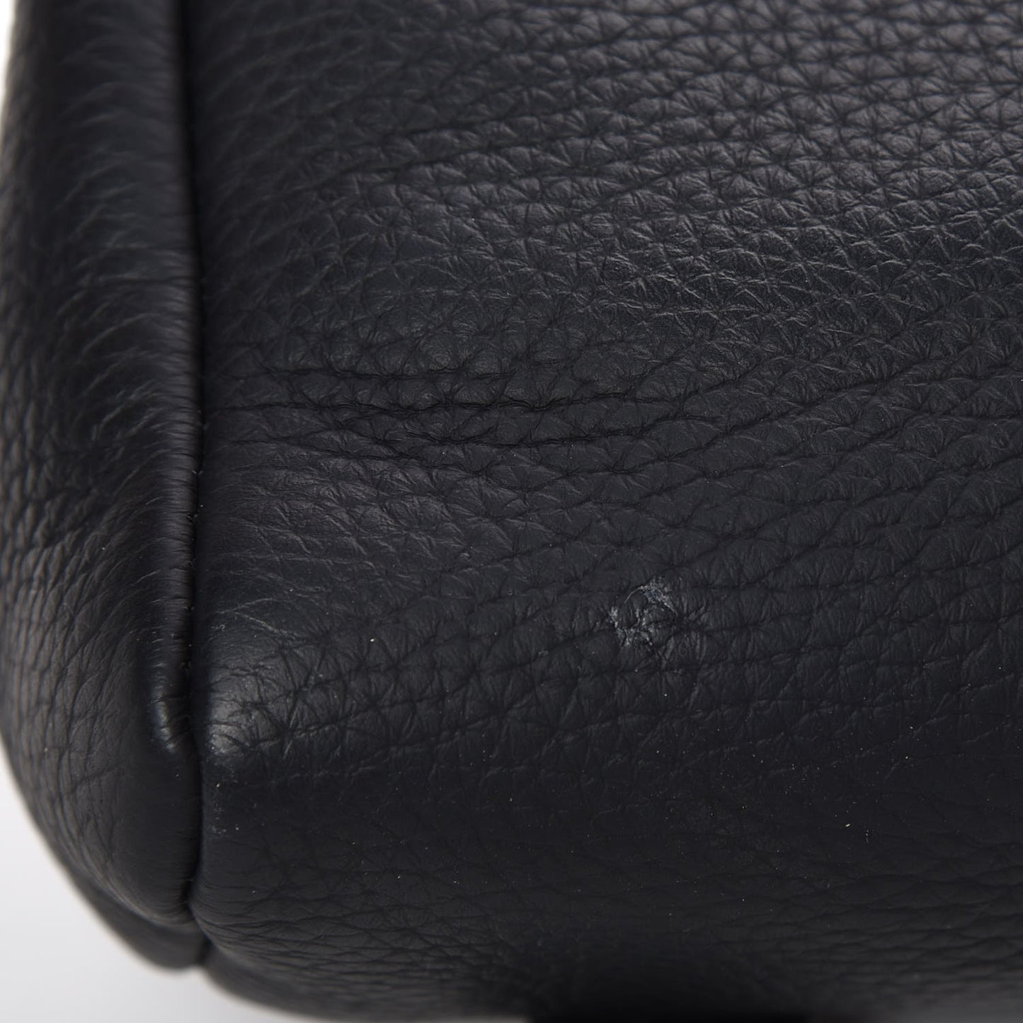 Soft Grain Calfskin Baby Bridle Saddle Bag Black