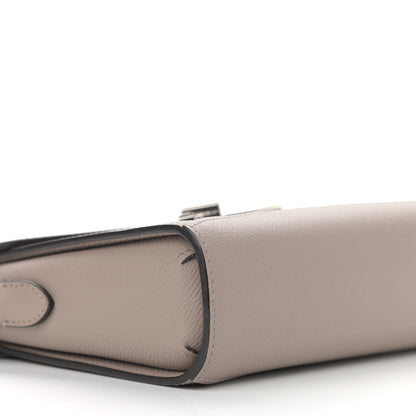 Moynat Taurillon Gabrielle Reporter Shoulder Bag Tourterelle 8 of 10