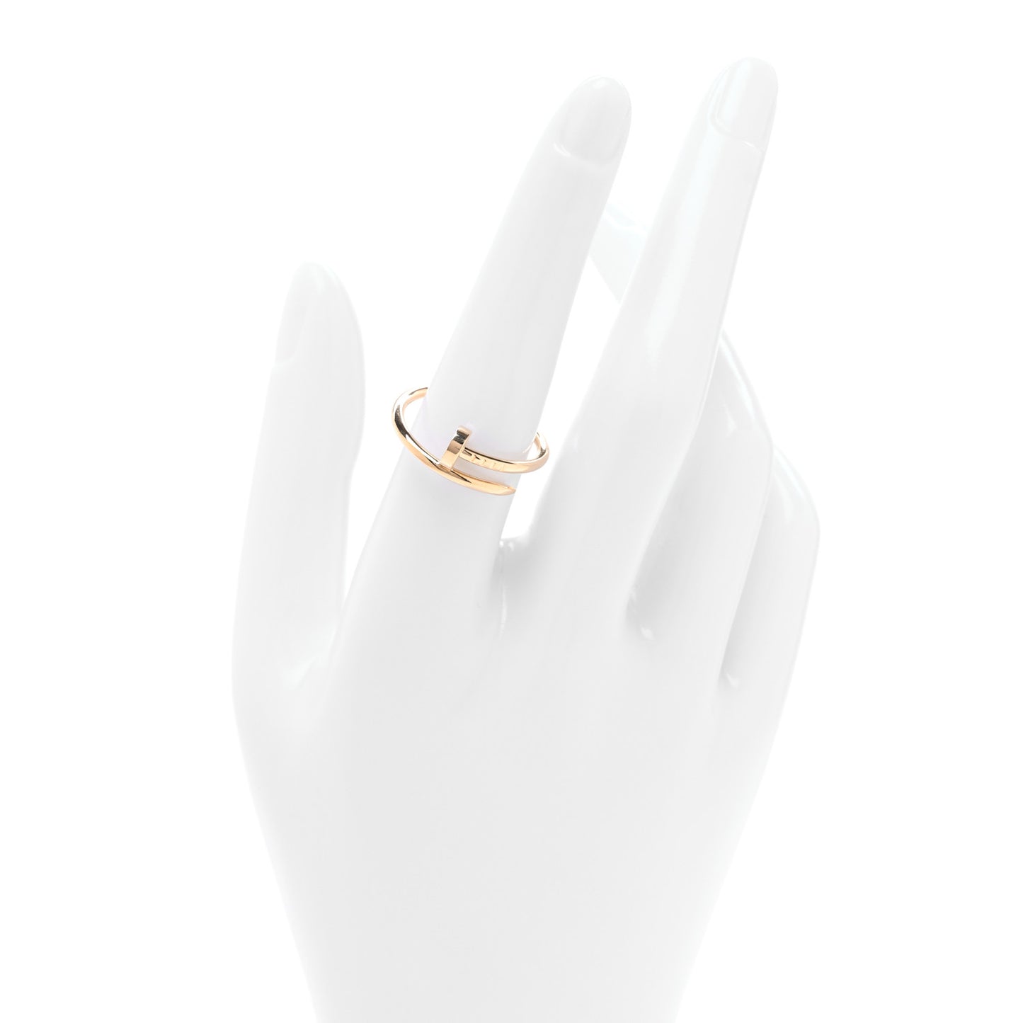 18K Yellow Gold Small Juste Un Clou Ring 56 7.5