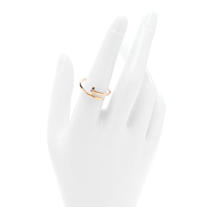 Cartier 18K Yellow Gold Small Juste Un Clou Ring 56 7.5 2 of 6