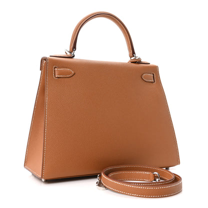 Hermes Epsom Kelly Sellier 28 Gold 3 of 11