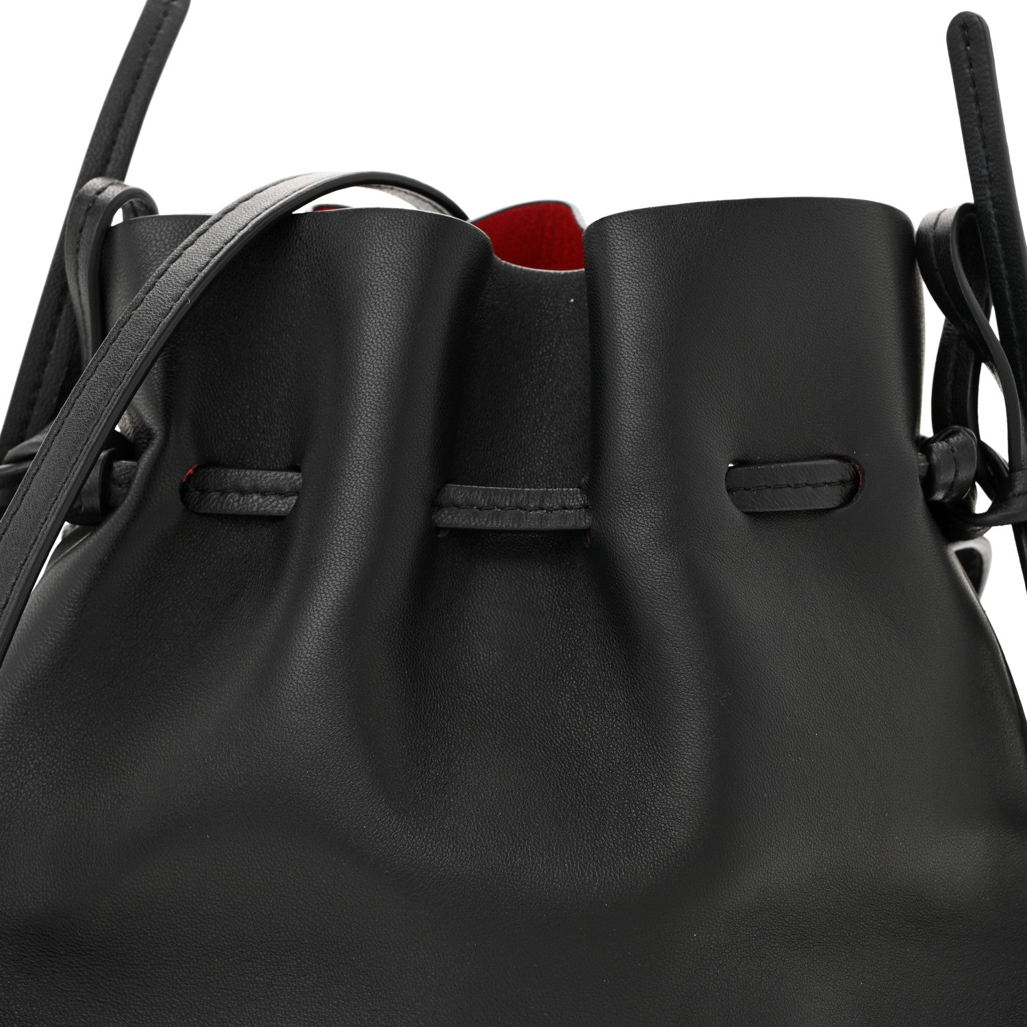 Mansur Gavriel Lambskin Mini Protea Bag Black Flamma 1850075