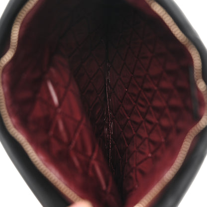 Chanel Lambskin Quilted CC Beauty Clutch Black 11 of 22