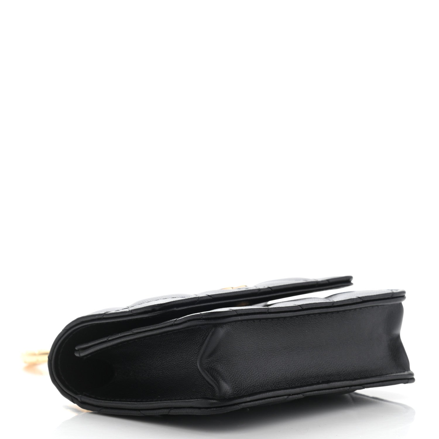 Chanel Lambskin Quilted CC Hook Card Holder Black 4 of 13