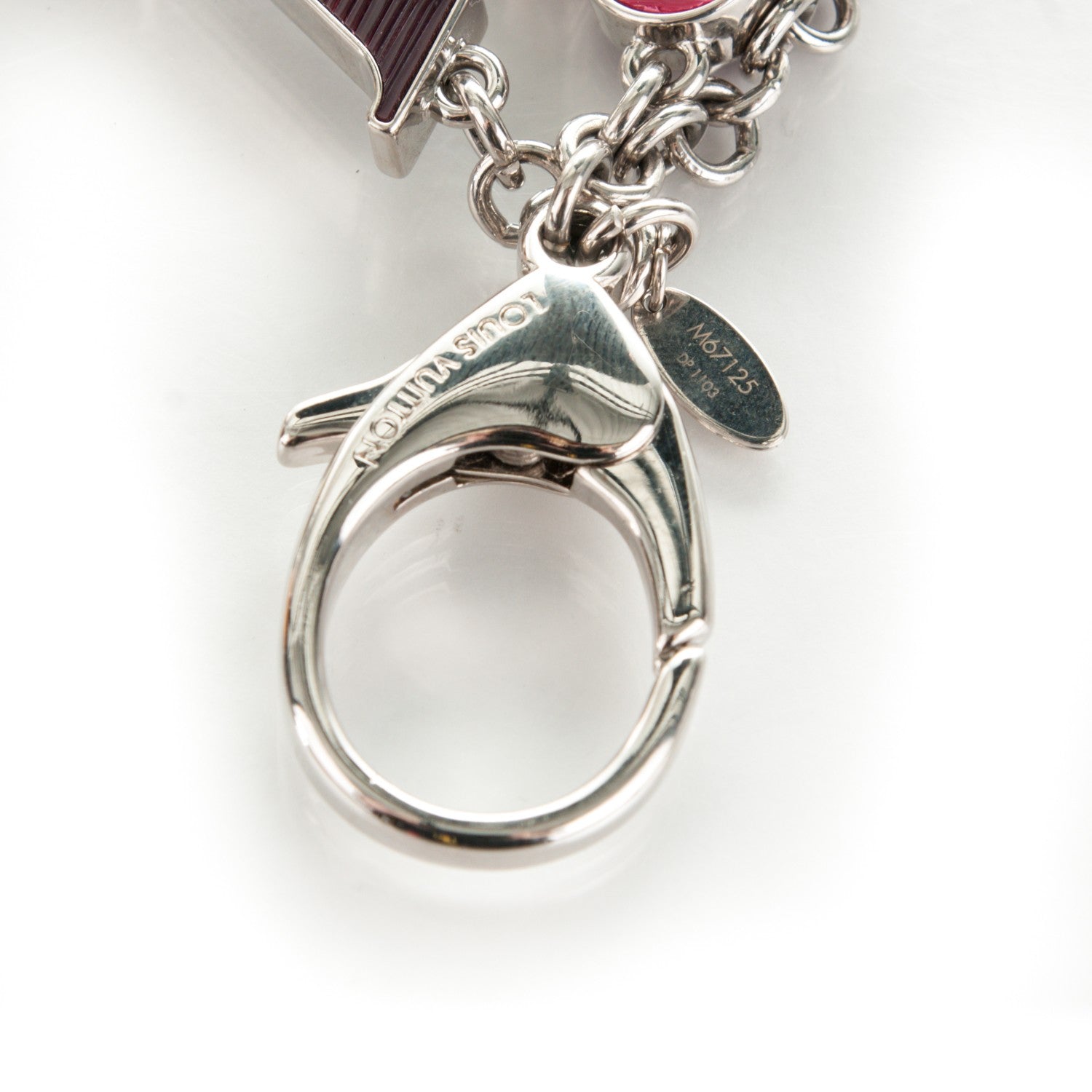 Louis Vuitton Fleur d'Epi Bag Charm Quetsche 3 of 4