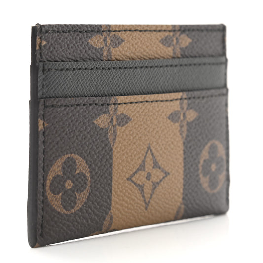 X NIGO Reverse Monogram Double Card Holder