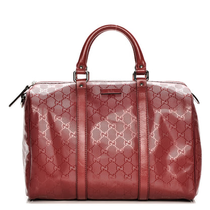 Gucci Imprime Monogram Medium Joy Boston Rose Blush 1 of 8
