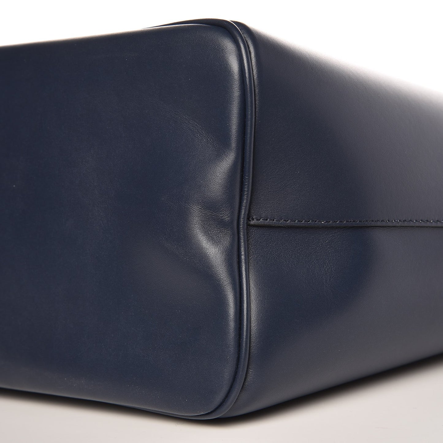 Calfskin Large Antigona Tote Night Blue Silver