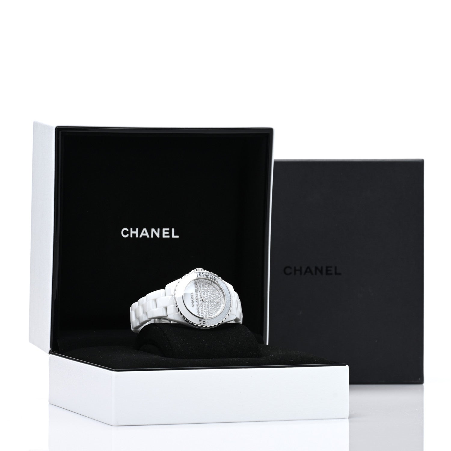Chanel Stainless Steel Ceramic 33mm J12 Wanted de Chanel Limited Edition Automatic Watch White 5 of 5