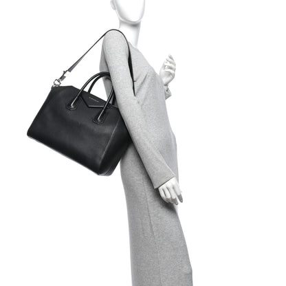 Givenchy Sugar Goatskin Medium Antigona Black 2 of 13