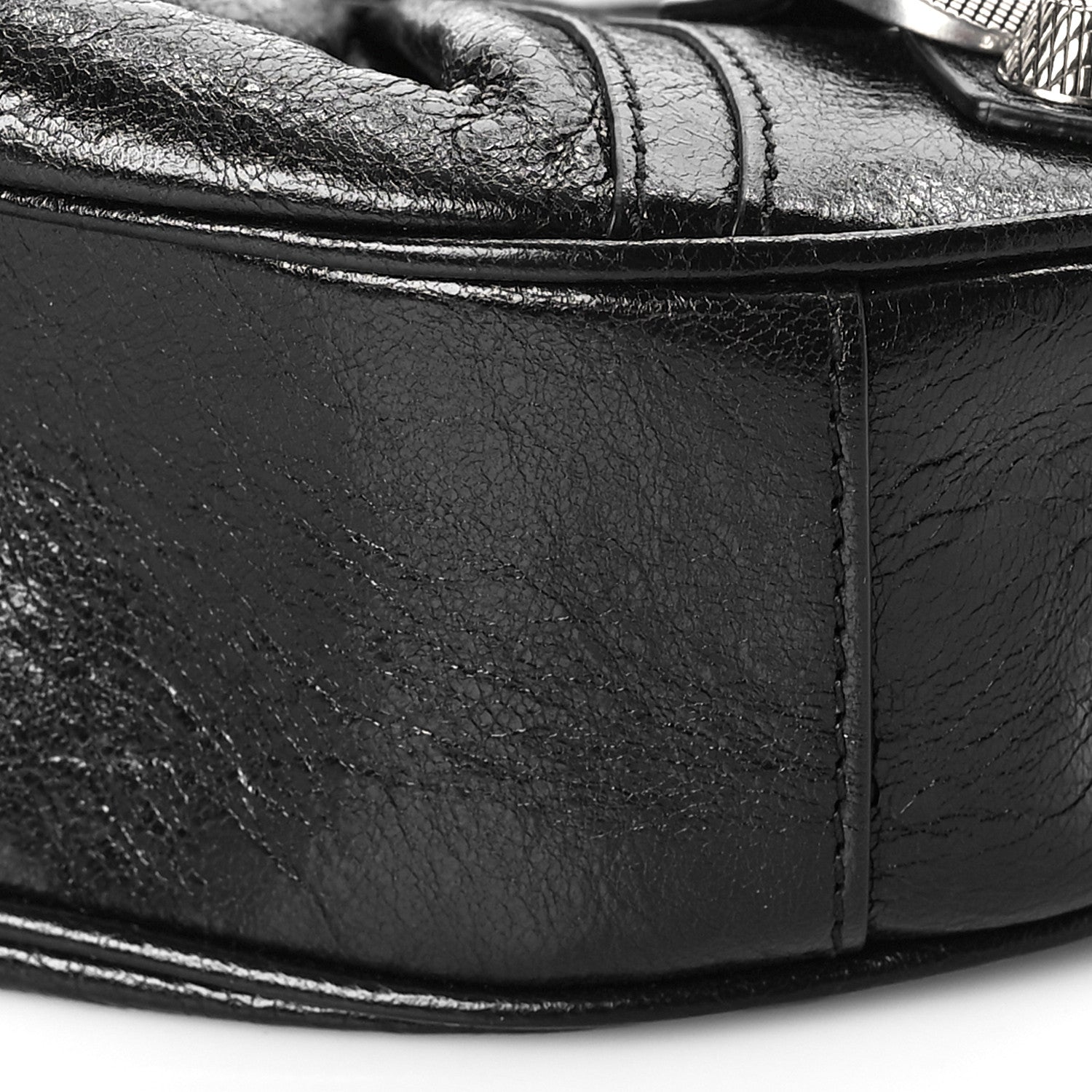 Balenciaga Agneau Arena Le Cagole Shoulder Bag XS Black 8 of 10
